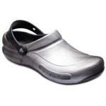 Сабо Crocs Work Bistro Graphic Clog Metallic Silver