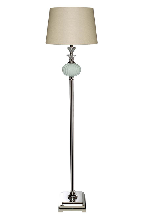 22-86946FL Торшер плафон бежевый d38*160см