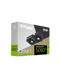 Видеокарта ZOTAC GAMING GeForce RTX 5060 Ti Twin Edge 8Gb DDR7 128 bit 2407/2572 MHz  3*DP/HDMI  2*FAN (ZT-B50610E-10M) RTL