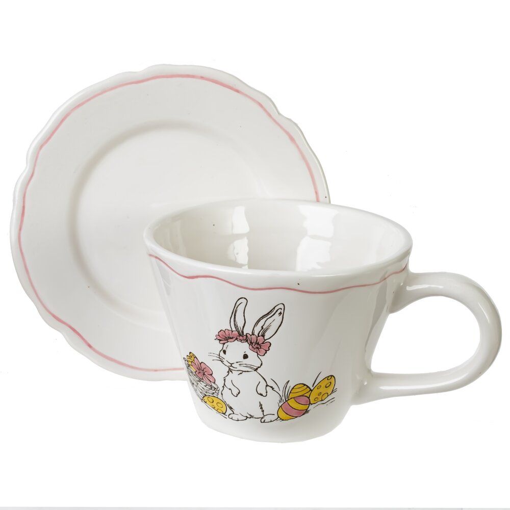 GAEM Чашка с блюдцем, 270 мл, L15,5 W13,5 H8,5 см