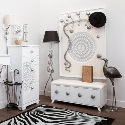 Банкетка Heri 2 Айс Белый