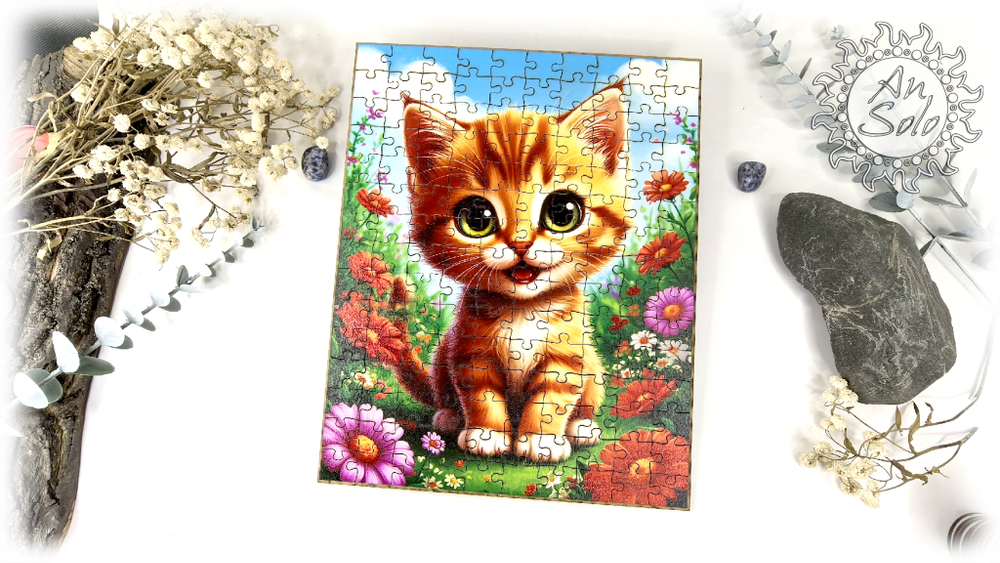 Пазл классический детский "Котик Сёма"