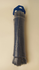 КаШвартовый трос (канат крученый) Петроканат ЯКОРНЫЙ 14,0 мм, синий, 3000 кг, 30 м, евромоток