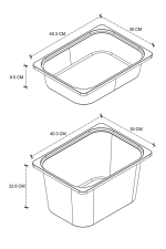 Стеллаж LARA с 12 выдвижными ящиками - белый