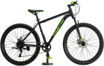 Велосипед 27,5" TIMETRY TT322  7 ск. черный зеленый
