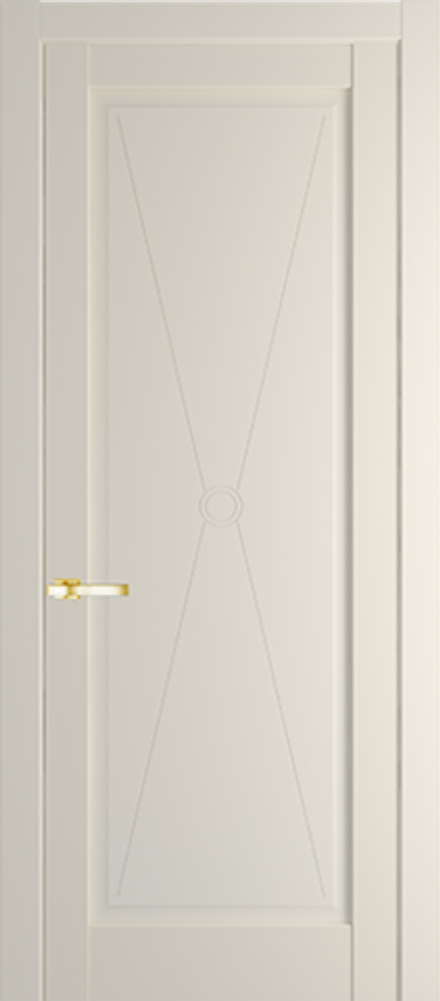 Межкомнатная дверь 1.1.1PM (800x2300, Кремовая Магнолия)