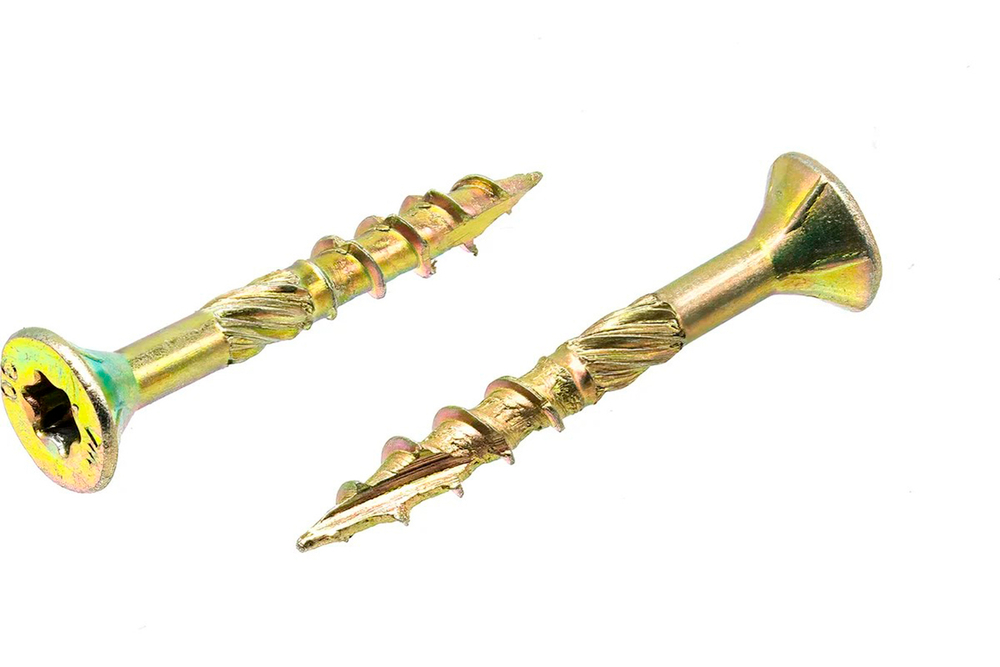 4х30 ЖЦ Саморез конструкционный потай для дерева Torx 20 РечМЗ (100 шт.)