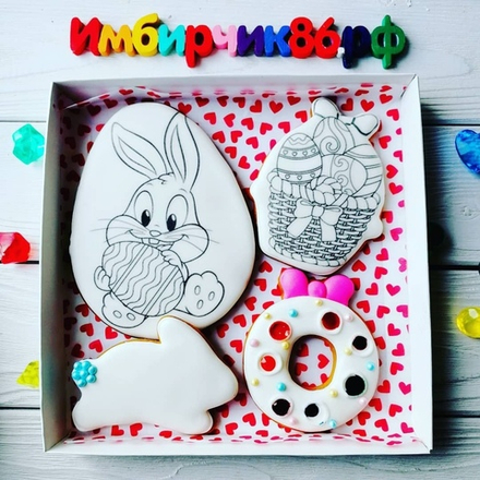 Имбирные пряники Пасха