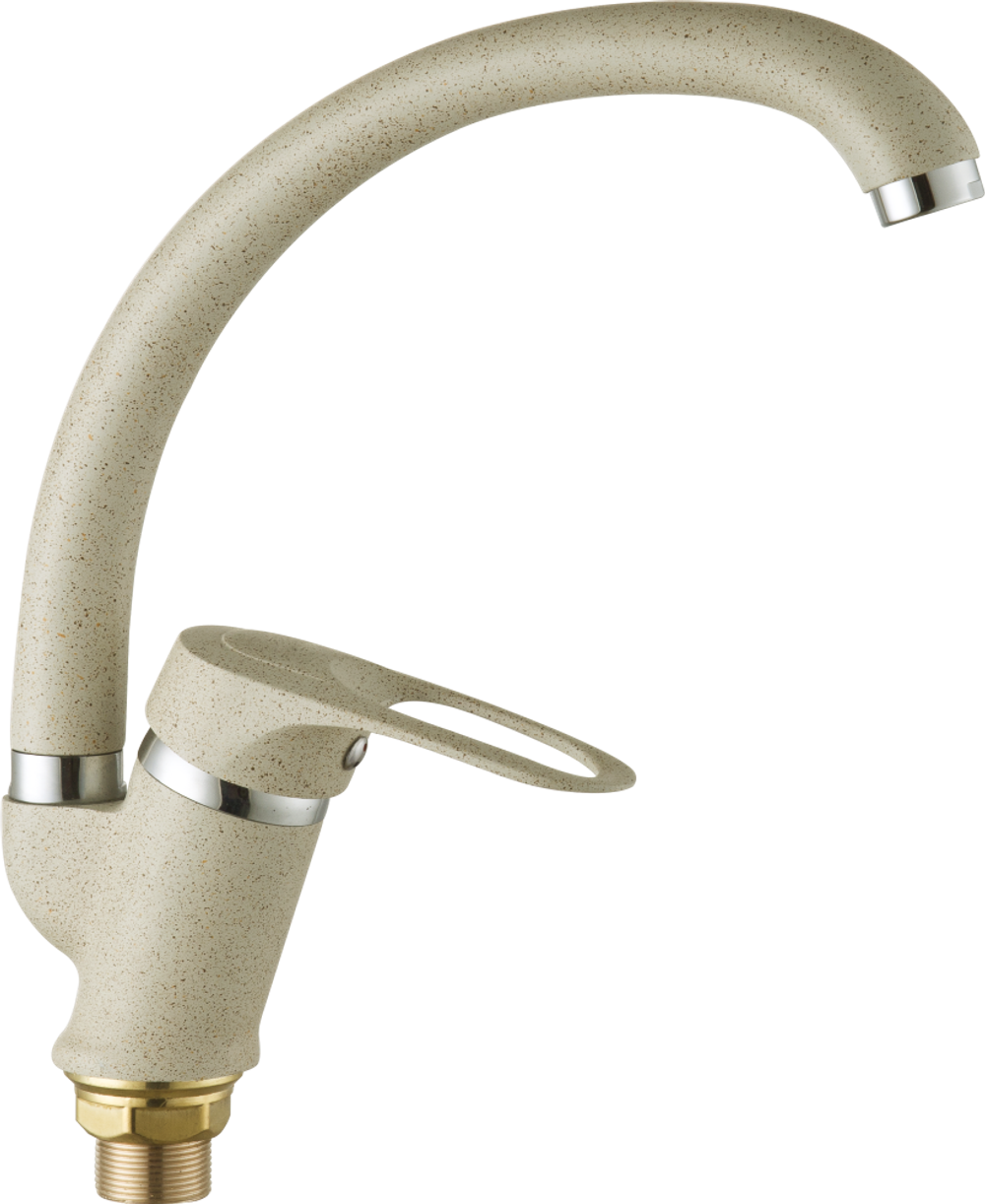 59030-B Смеситель для кухни (СВЕТ. БЕЖ.) HANSEN  (10/1шт)