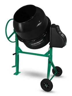 Бетономешалка строительная Electrolite 225л, чугунный венец