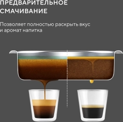 Кофемашина Hyundai HAM-4103 1500Вт белый