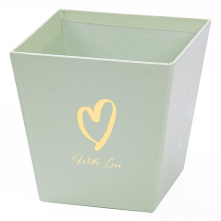 Трапеция With Love 11*11*10.8 СВЕТЛАЯ-ОЛИВА