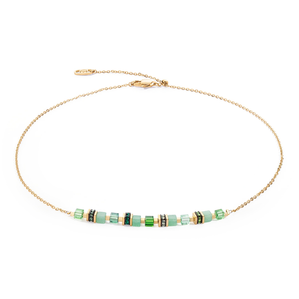 Колье Coeur de Lion Green-Gold 5076/10-0516
