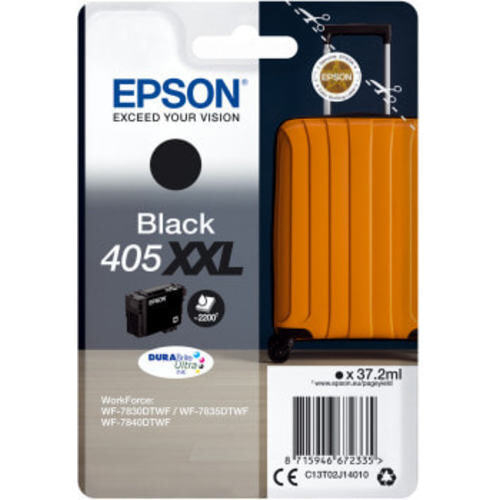 Epson 405XXL Подлинный Черный 1 шт C13T02J14020
