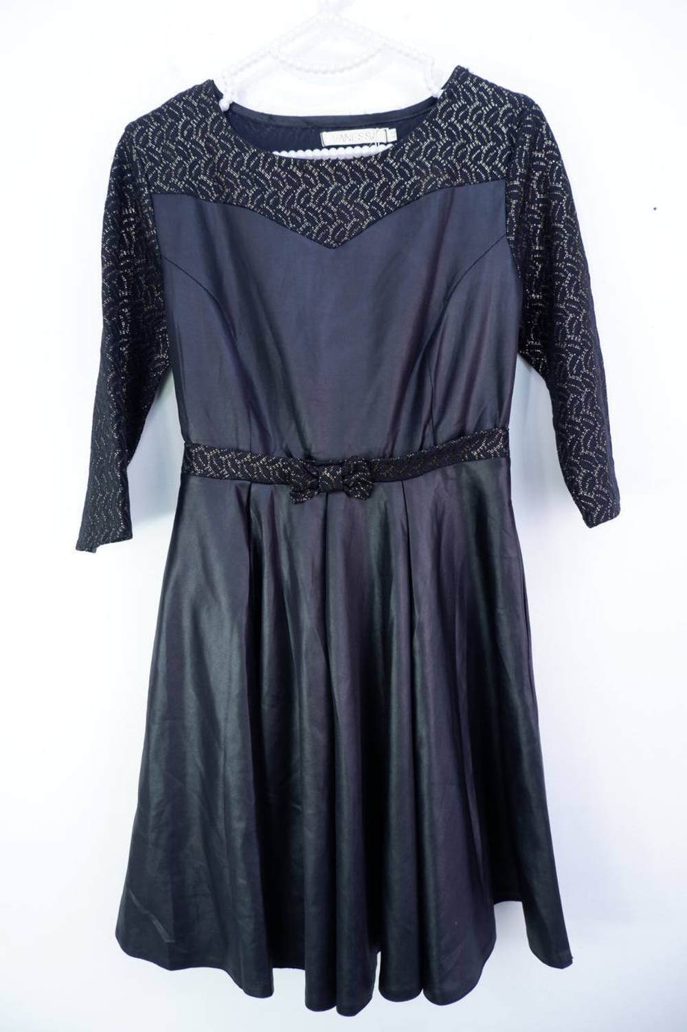 Платье VANESSA комбинированное, идеально на осень 42-44 размер, новое