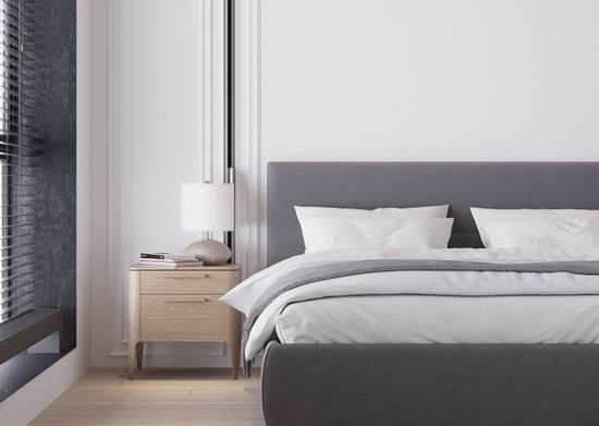 Тумба прикроватная Type oak 2 ящика ширина 50 см (натуральный дуб)