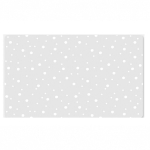 Сервировочная салфетка прямоугольная 26х41 см Горошки с белилами