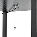 8093/1F COMFI LN25 361 черный/белый, дерево/текстиль Торшер Е27 1*60W 220V PRACTIC