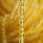 Желтая шпинель синтетическая, 2мм, шар, микроогранка