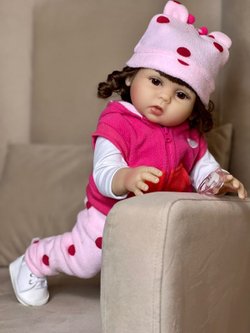 Кукла Реборн виниловая 48см в пакете (FA-021)