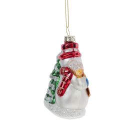 GAEM Украшение новогоднее "Снеговик", L8 W5 H12 см