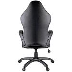 Кресло игровое Helmi HL-S02 "Virage", экокожа/ткань черная