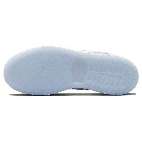 Иордания Air Jordan 1 Детские баскетбольные мячи Низкие Белые Уни-Сексы