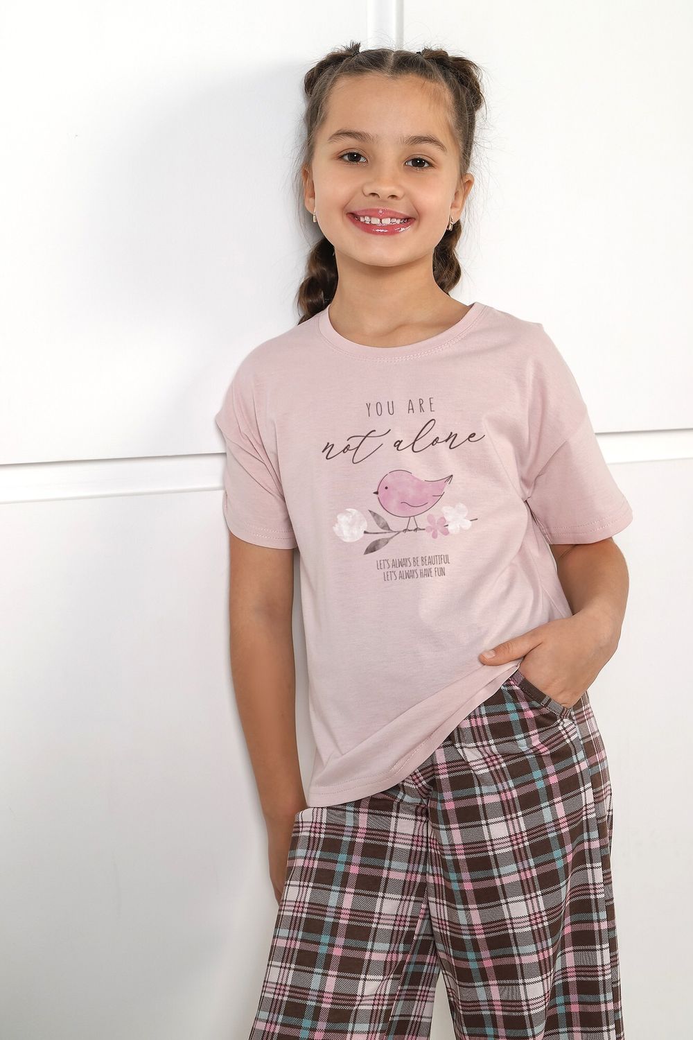 Костюм для девочки Кейт-2 Виотекс БЕЖЕВЫЙ