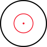 Коллиматор HS503R, поворотный регулятор, Holosun