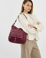 Сумка 545 11 бордовый