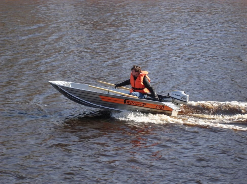 Алюминиевая лодка WELLBOAT-33