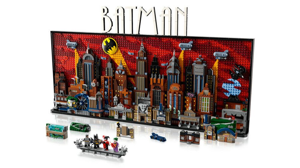 Конструктор LEGO ART Batman 76271 Бэтмен: Мультсериал «Готэм-Сити»