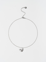Колье "Simple words V" Silver