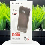 Портативный аккумулятор DEESPI DP11Q 10000 mAh 22.5W+ PD 20W (черный)