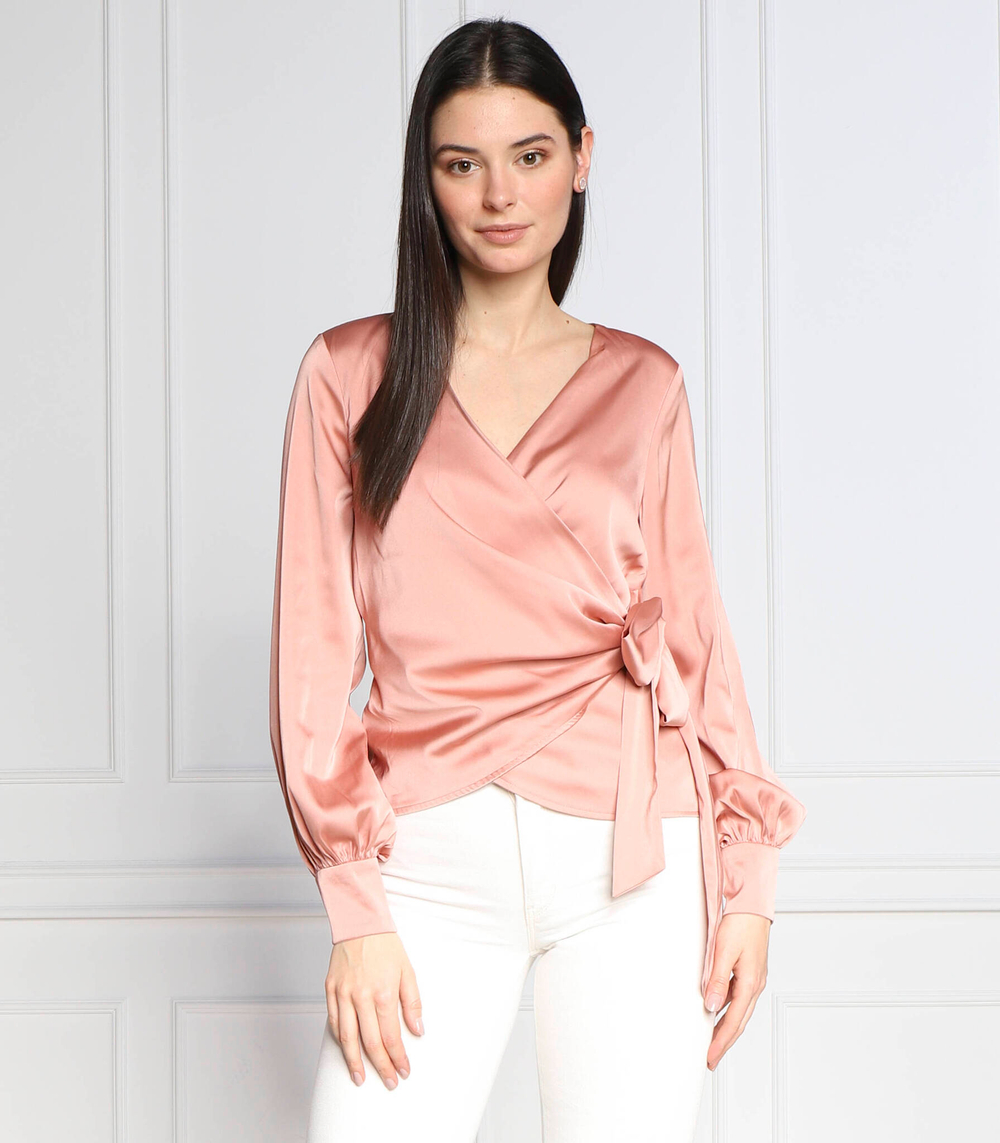 блузка GUESS - пудро-розовый(W3RH26 WEFC2)