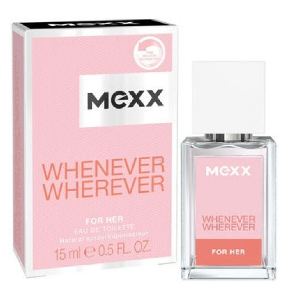 Mexx Whenever Wherever for Her Туалетная вода жен, 15 мл