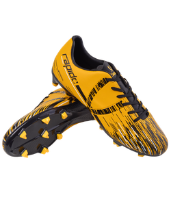 Бутсы футбольные Rapido FG Yellow/black, детский