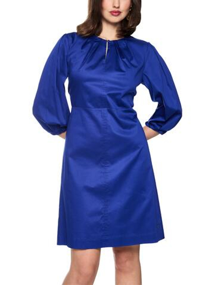 Marc Cain Платье из хлопка с рукавами-буф