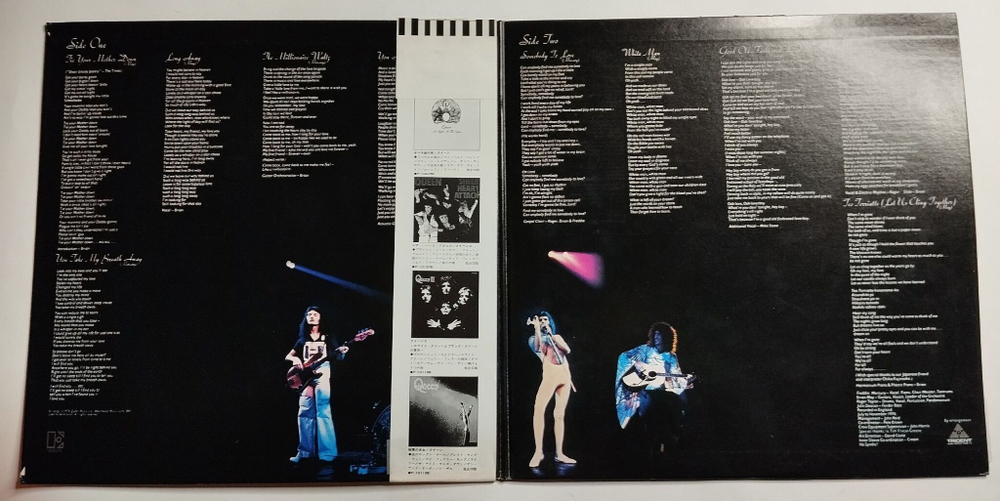 Винтажная виниловая пластинка LP Queen A Day At The Races (Japan 1976)