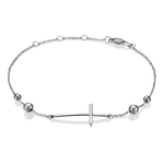 Браслет из белого золота