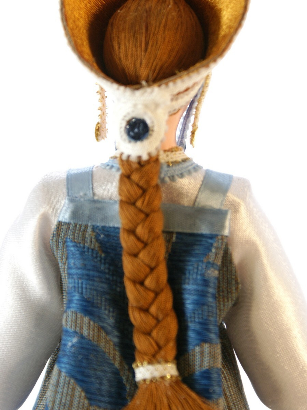 Кукла коллекционная Русская красавица в национальном костюме