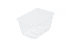 Контейнер с крышкой ЮПЛАСТ ПЛОСКИЙ (100шт/5уп)