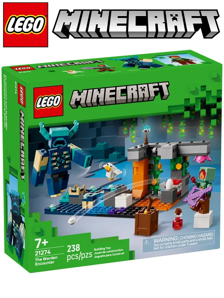 Конструктор Minecraft 21274 Встреча с Надзирателем