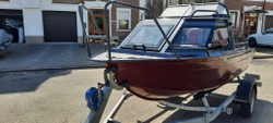 Алюминиевая лодка Berkut S Cabin HT