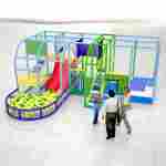 Детский игровой лабиринт «В мире забав»