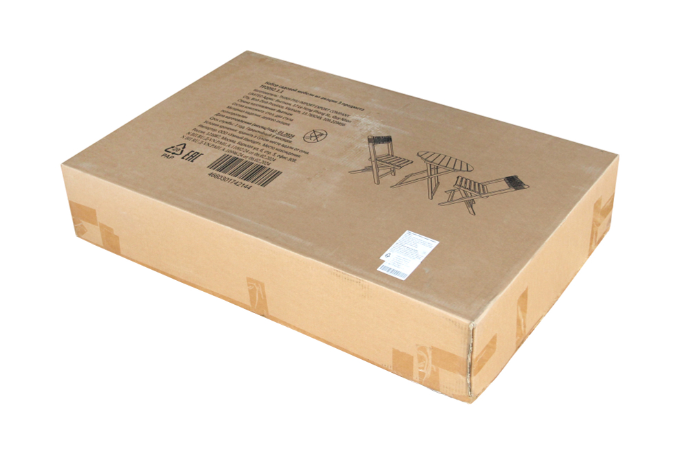 Набор мебели Garden Story садовый Бали (мини) из акации 1 уп (3 предмета: стол+ Стул Garden Story 2шт)