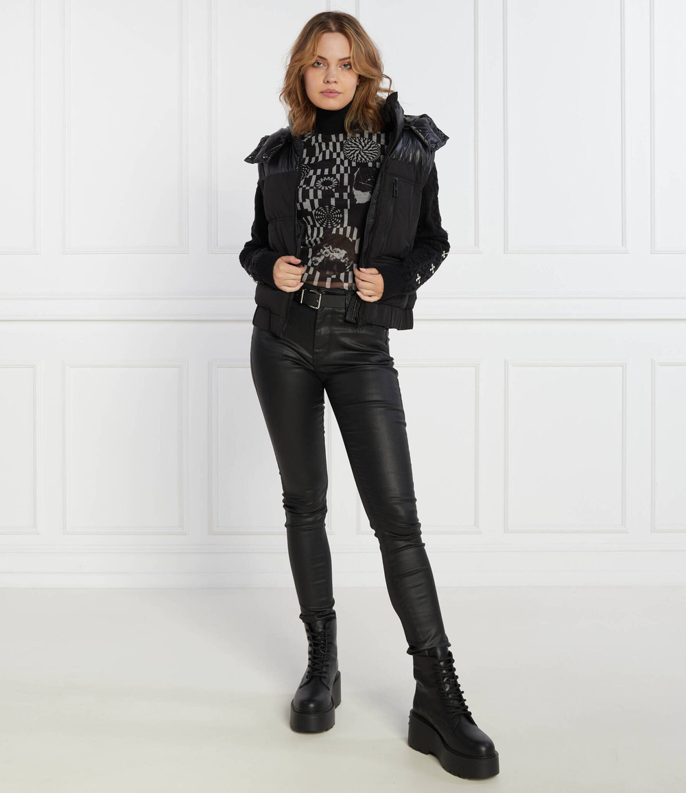 Гольф Desigual - черный(23WWTKAB)