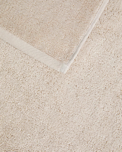 Zara Home - Хлопковый коврик для ванной с рисовой строчкой, бежевый, 60x90 см