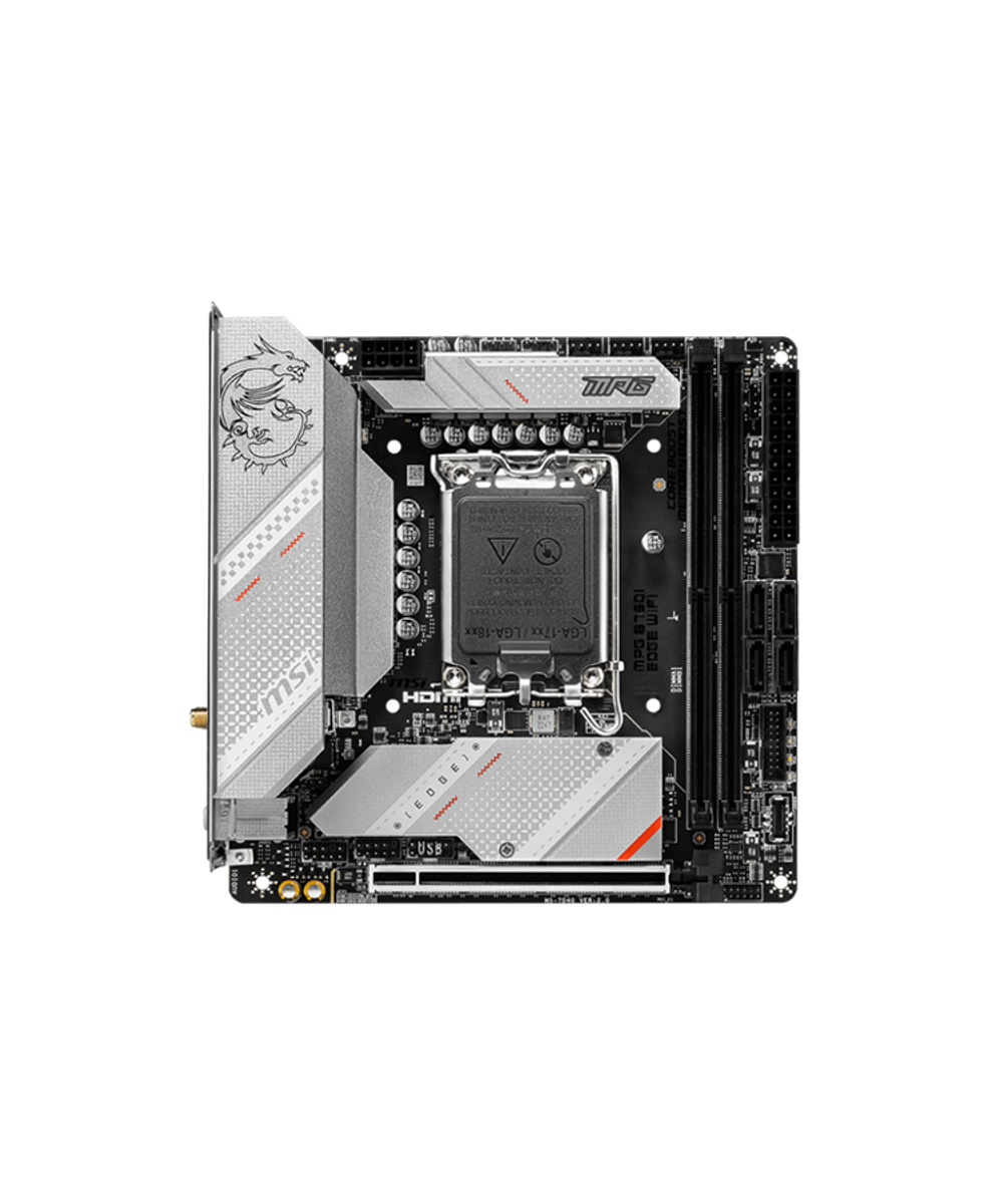 MSI B760I EDGE WIFI DDR5 s1700 B760 2xDDR5 M.2 HDMI DP WiFi BT mini-ITX RTL