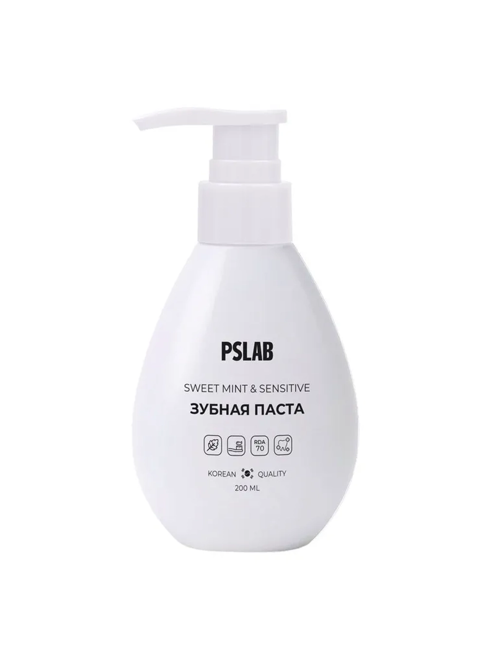 Зубная паста для чувствительных зубов PSLAB Sweet Mint & Sensitive 200 мл
